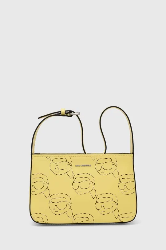 zlatna Kožna torba Karl Lagerfeld Ženski