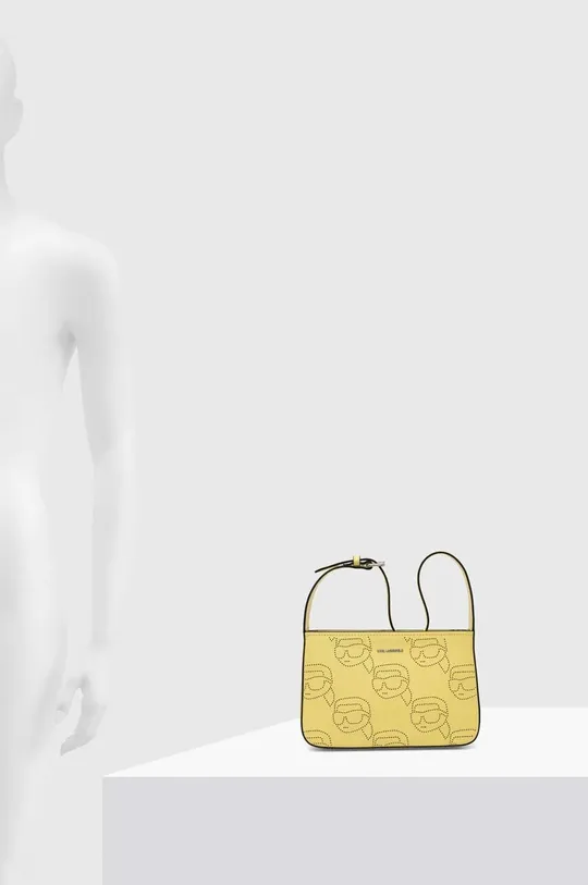 Kožená kabelka Karl Lagerfeld