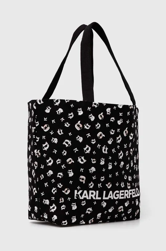 Obojstranná kabelka Karl Lagerfeld čierna