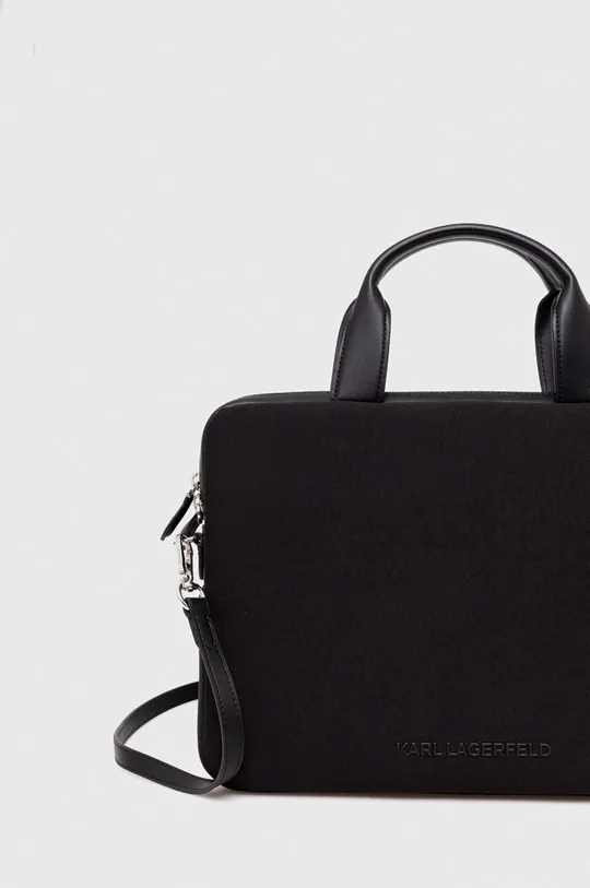 μαύρο Τσάντα φορητού υπολογιστή Karl Lagerfeld