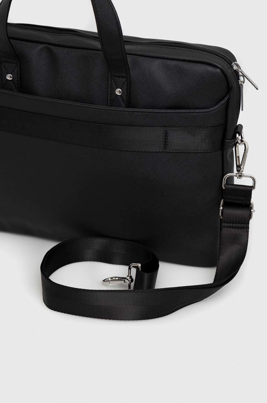 Сумка для ноутбука Guess 16" колір чорний | ANSWEAR.ua