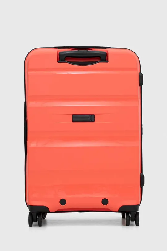 czerwony American Tourister walizka