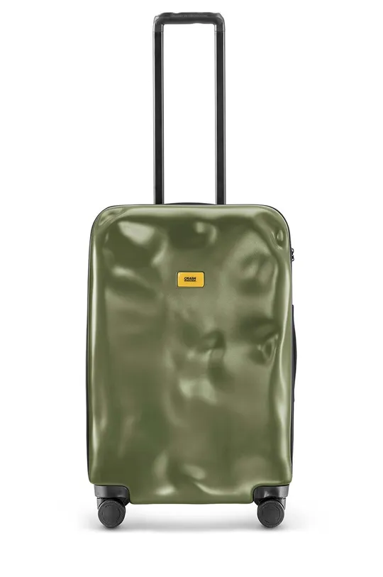 zöld Crash Baggage bőrönd ICON Medium Size Uniszex