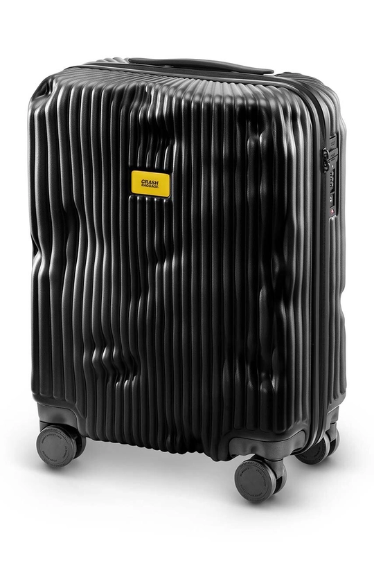 Crash Baggage bőrönd STRIPE Small Size fekete