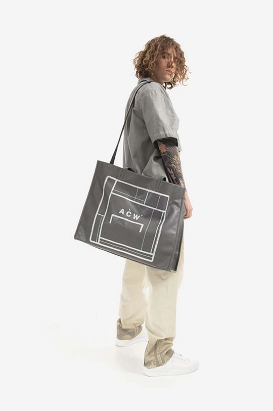 A-COLD-WALL* bag Scale Tote gray