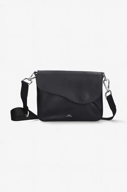 negru A-COLD-WALL* borsetă de piele Leather Utility Bag Unisex