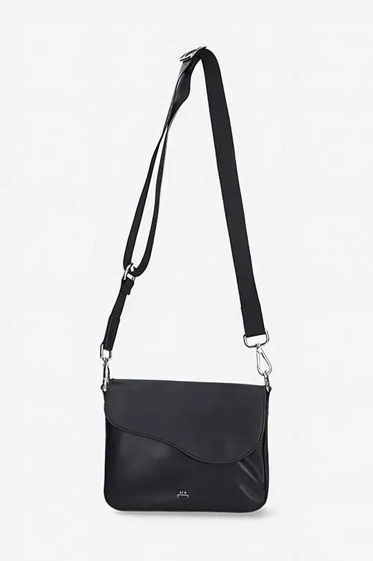 чорний Шкіряна сумка A-COLD-WALL* Leather Utility Bag