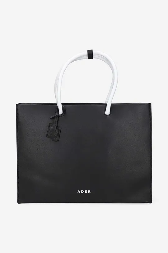 black Ader Error leather bag Tote Bag Unisex