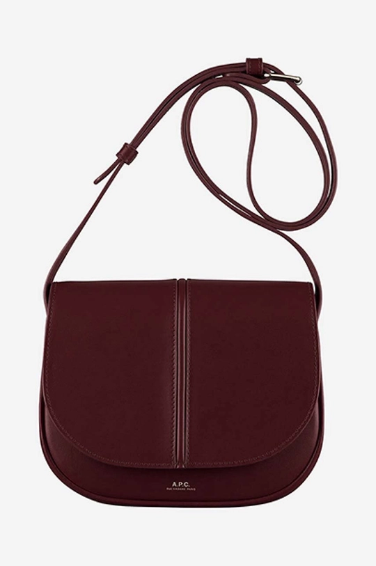 red A.P.C. leather handbag Betty Women’s