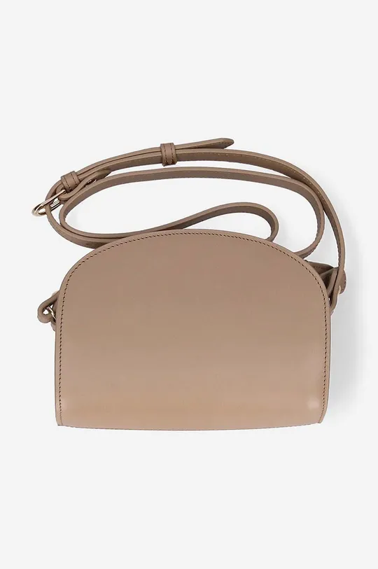 A.P.C. leather handbag Demi brown