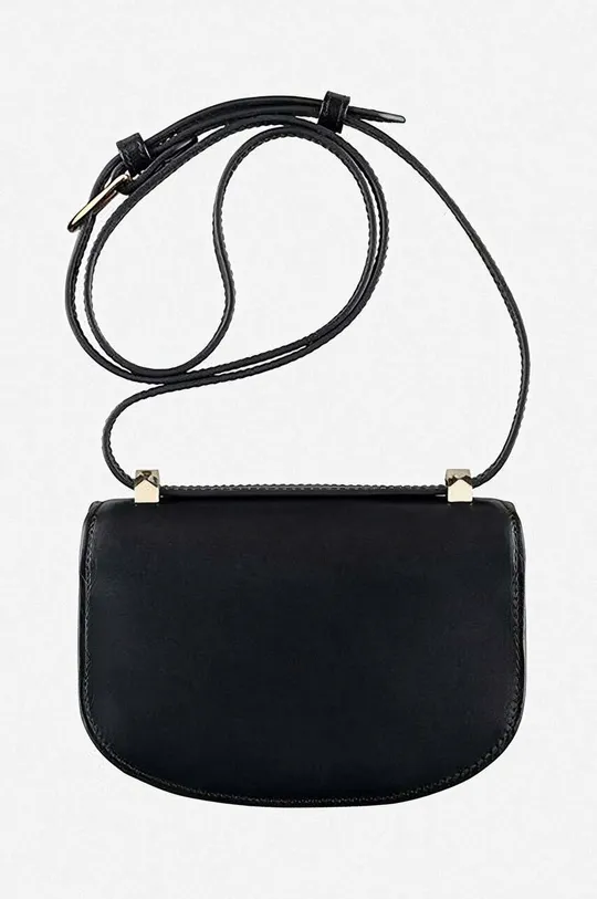 A.P.C. leather handbag Geneve Mini black
