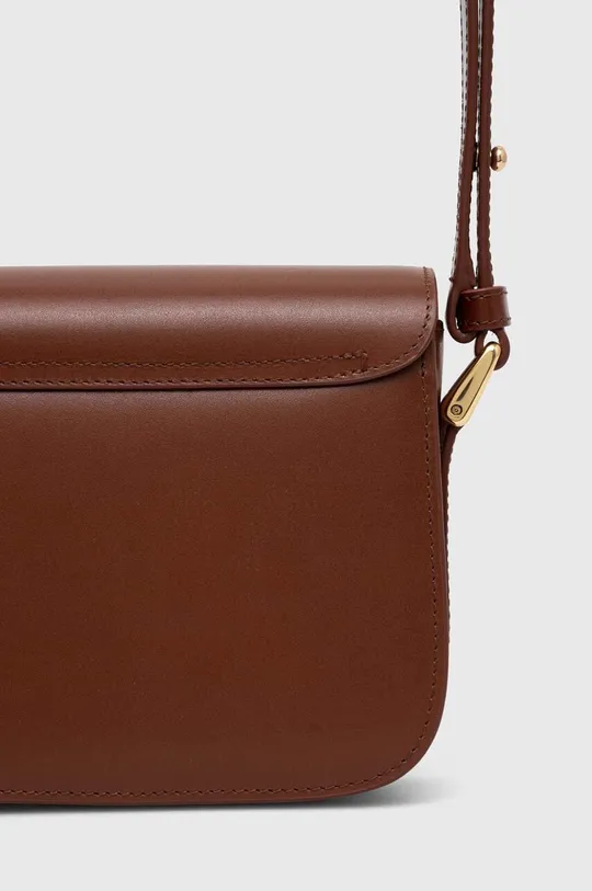 A.P.C. leather handbag Sac Grace Mini PXBMW-F61515 BLACK Insole: 100% Cotton Basic material: 100% Bovine leather