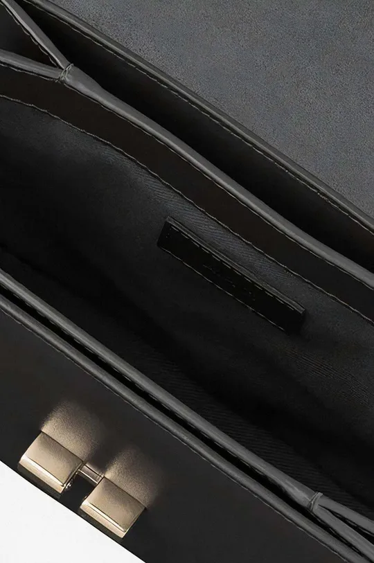 Kožená kabelka A.P.C. Sac Grace Mini PXBMW-F61515 BLACK Dámský