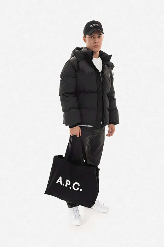 Памучна чанта A.P.C. Shopping Diane 100% памук