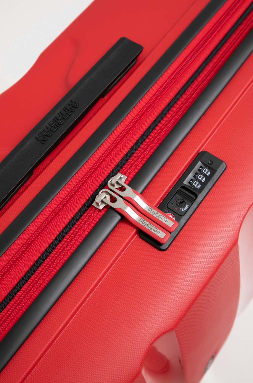 rosso American Tourister valigia