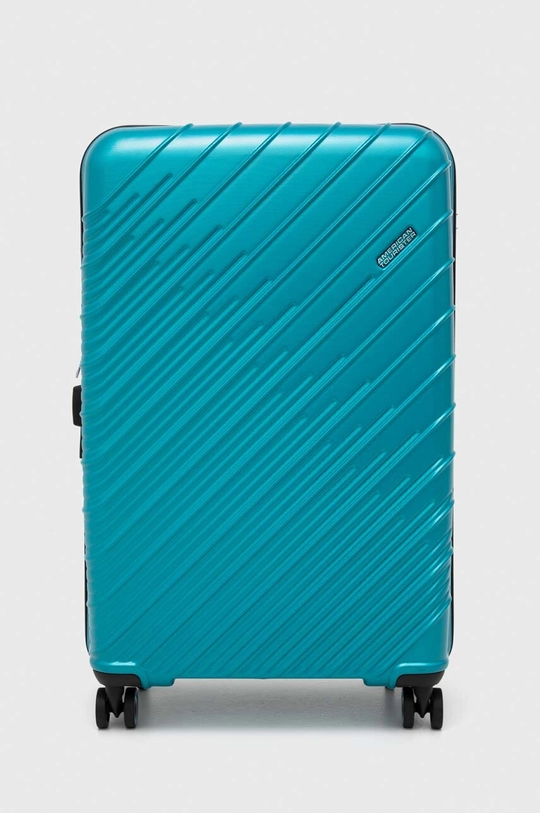 turkusowy American Tourister walizka Unisex