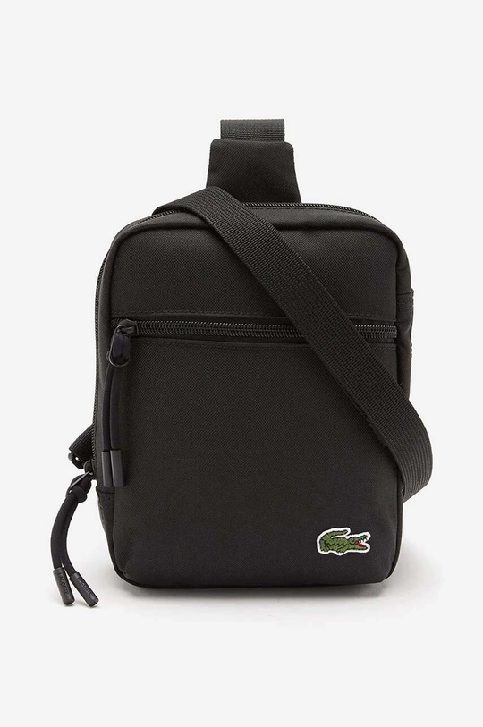 black Lacoste small items bag Unisex