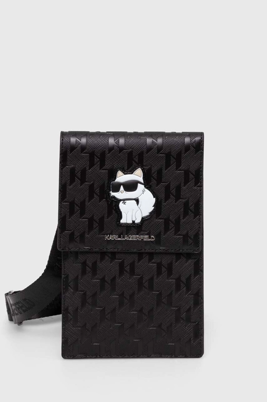 czarny Karl Lagerfeld pokrowiec na telefon Unisex