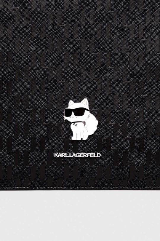 Torba za laptop Karl Lagerfeld crna