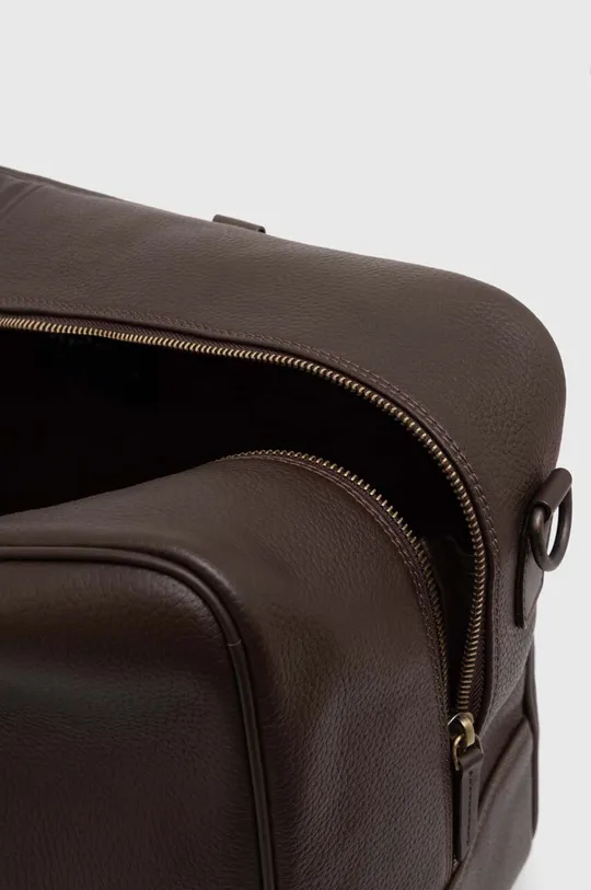 коричневий Шкіряна сумка Barbour Highgate Leather Holdall