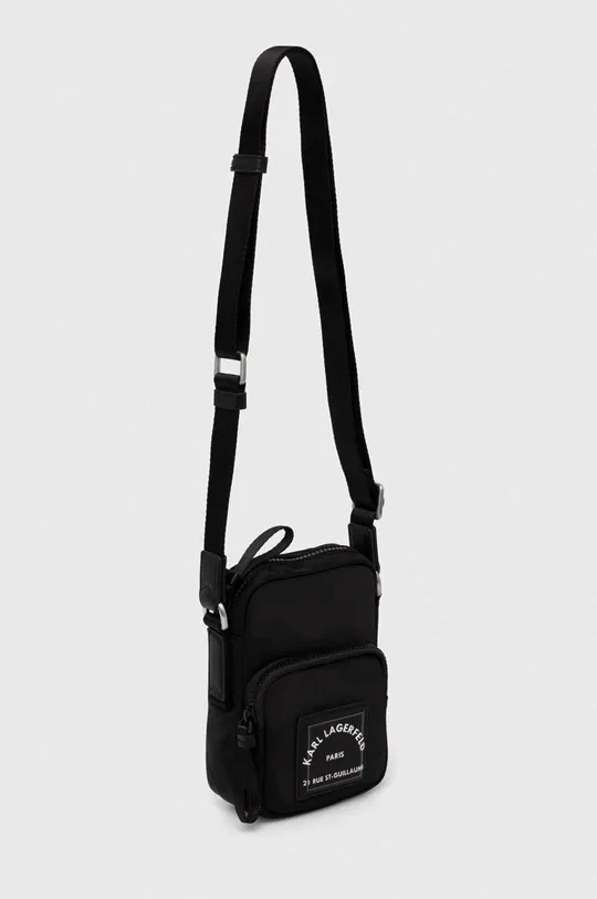 Malá taška Karl Lagerfeld 240M3223 čierna AA00