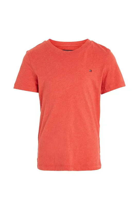 Tommy Hilfiger - T-shirt dziecięcy 74-176 cm KB0KB04140 pomarańczowy