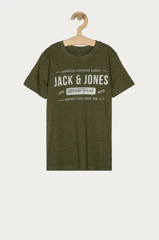 zielony Jack & Jones - T-shirt dziecięcy 128-176 cm Chłopięcy