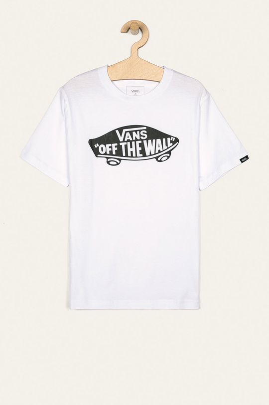 Vans - T-shirt dziecięcy 129-173 cm biały