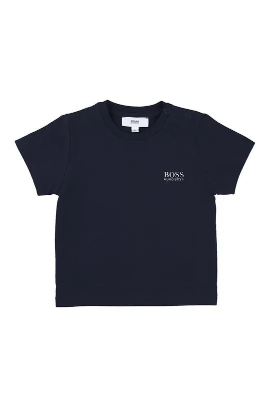 тёмно-синий Boss - Детская футболка 62-98 см. Для мальчиков