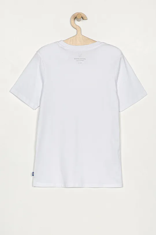 Jack & Jones - Παιδικό μπλουζάκι 128-176 cm λευκό