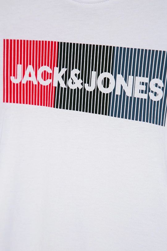 Jack & Jones - T-shirt dziecięcy 128-176 cm biały