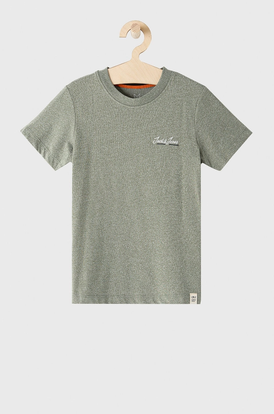 zielony Jack & Jones T-shirt dziecięcy Chłopięcy