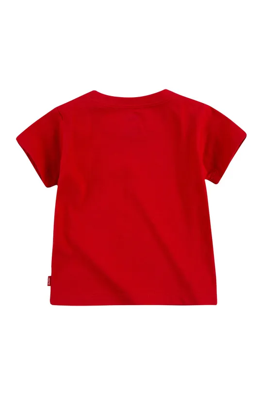 Levi's t-shirt in cotone per bambini rosso