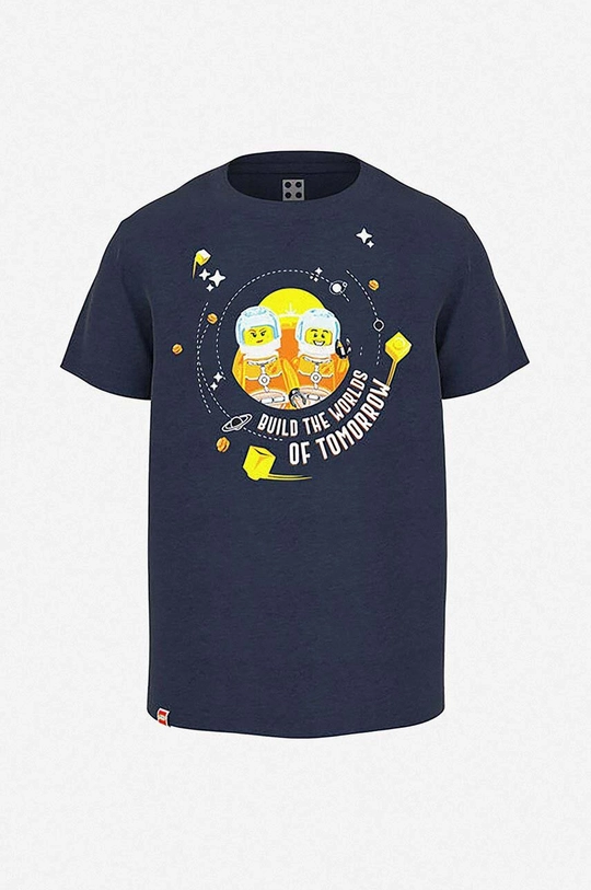 granatowy Lego t-shirt dziecięcy Chłopięcy