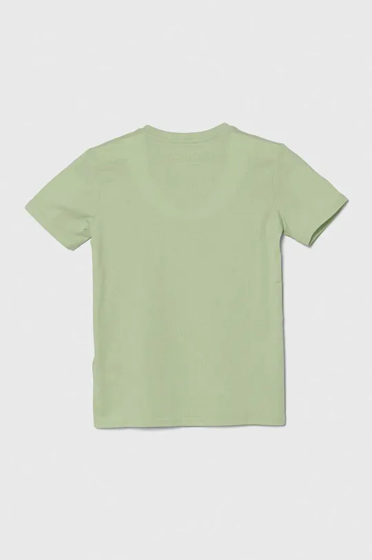 Guess t-shirt in cotone per bambini verde