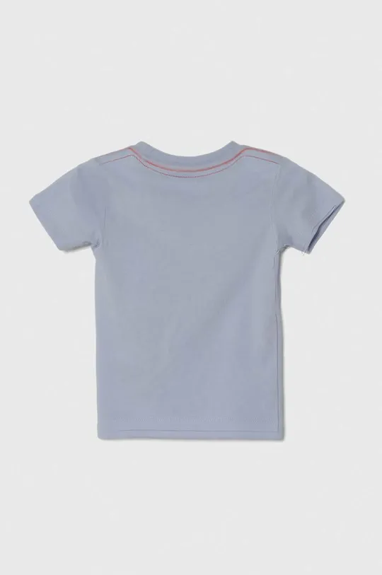 Detské bavlnené tričko Guess modrá