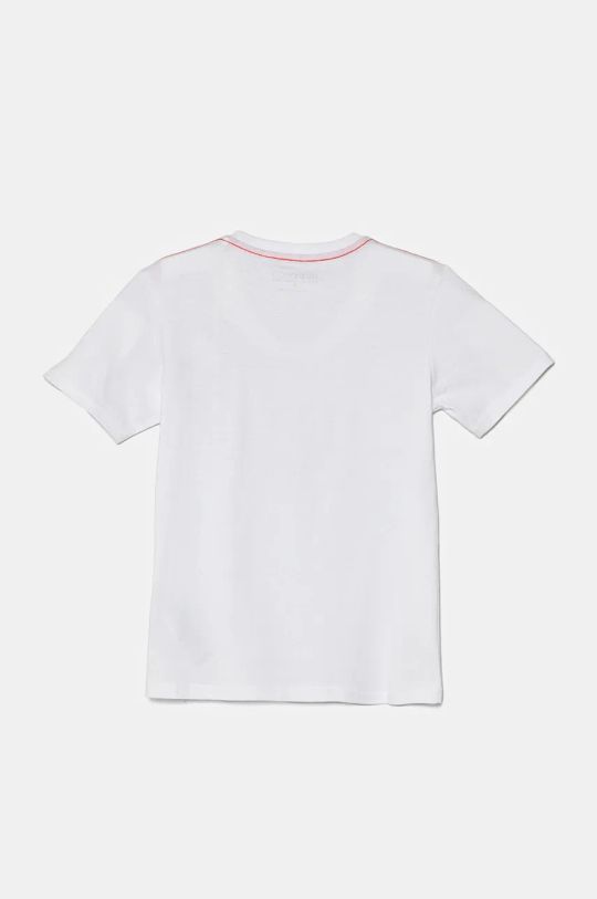 Guess t-shirt in cotone per bambini L73I55.K8HM0.9BYH bianco AA00