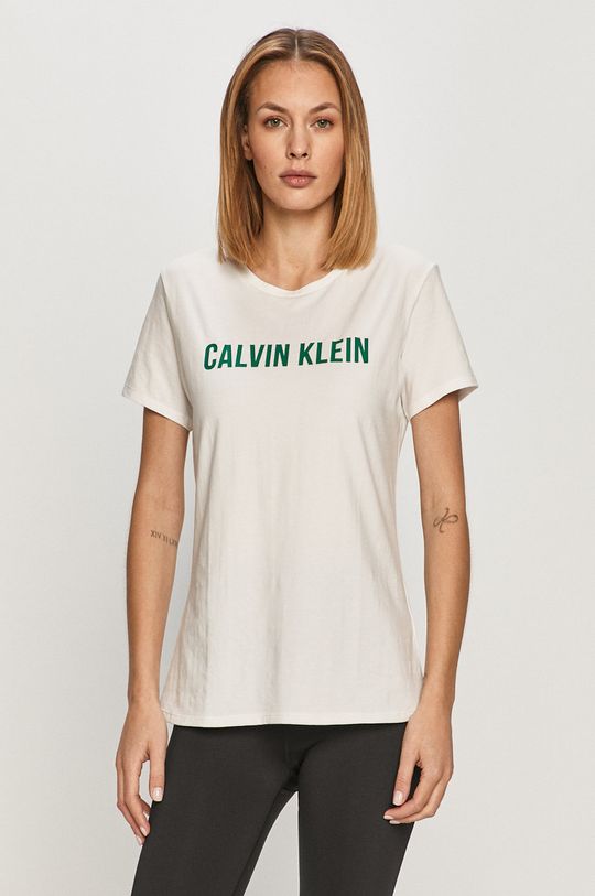 bílá Calvin Klein Performance - Tričko Dámský