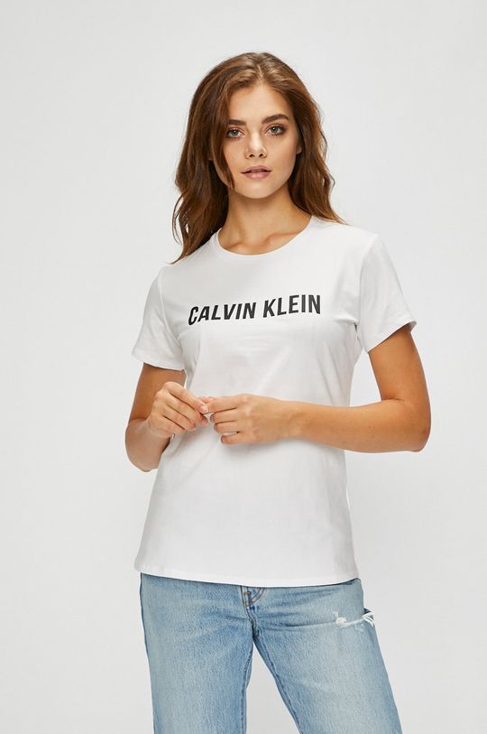 bílá Calvin Klein Performance - Top Dámský