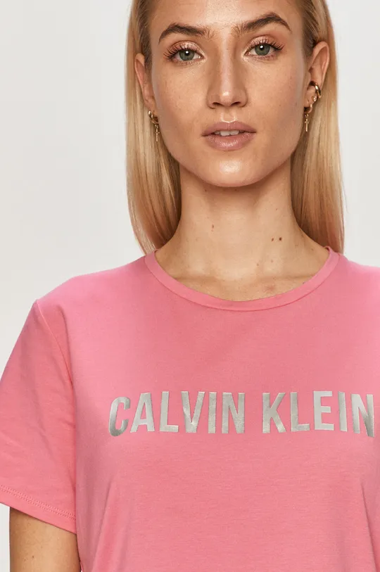 розовый Calvin Klein Performance - Футболка