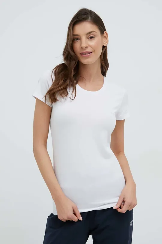 bijela Homewear majica kratkih rukava Emporio Armani Underwear Ženski