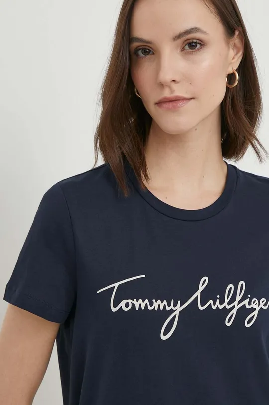 Tommy Hilfiger - Tričko tmavomodrá