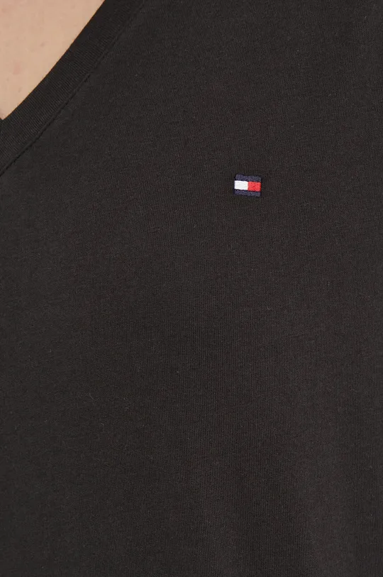 czarny Tommy Hilfiger t-shirt
