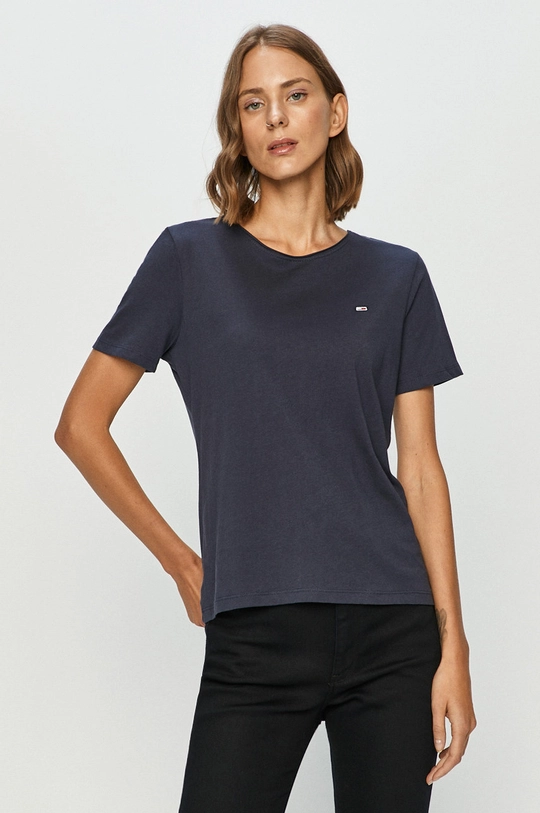 blu navy Tommy Jeans t-shirt Donna