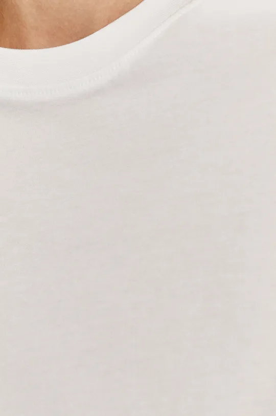 biały Pieces - T-shirt