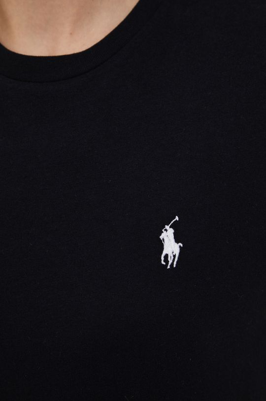 czarny Polo Ralph Lauren t-shirt bawełniany