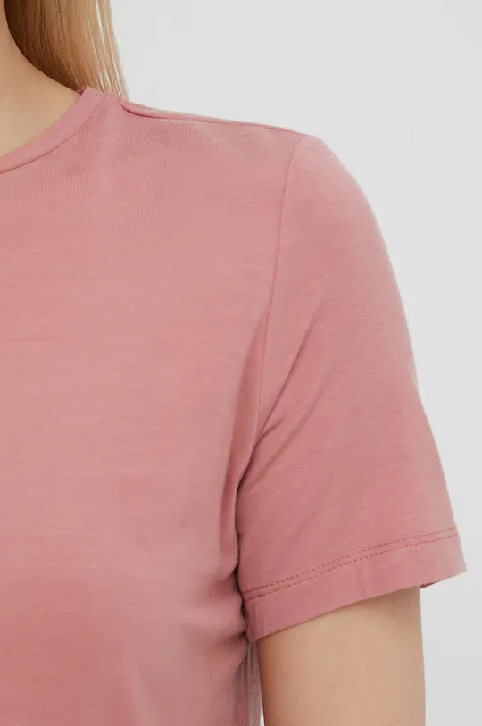 ružová Tričko Vero Moda