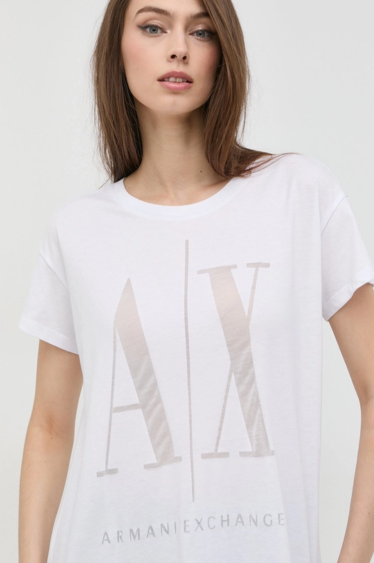 білий Футболка Armani Exchange