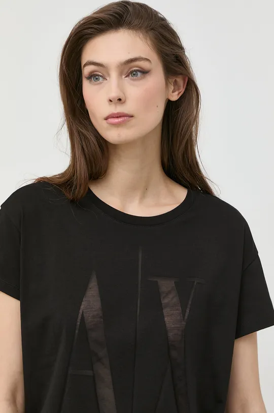 czarny Armani Exchange t-shirt