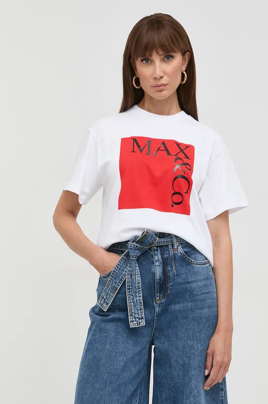 Βαμβακερό μπλουζάκι MAX&Co.  100% Βαμβάκι